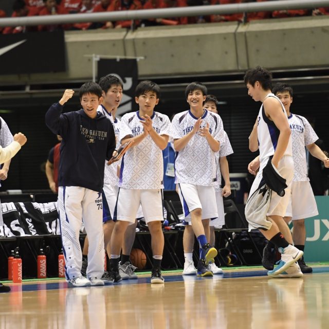 男子2回戦　桐光学園(神奈川)　74-83　育英(兵庫)